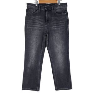 Banana Republic Premium Denim High Rise Straight Jeans Ankle Crop Size 29-Short